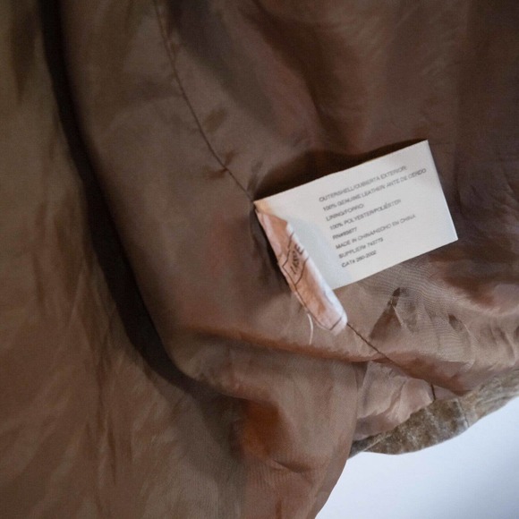 Vintage St Johns Bay Mens Jacket XL Faux Suede Washable Motorcycle 90's Y2K - Picture 5 of 12